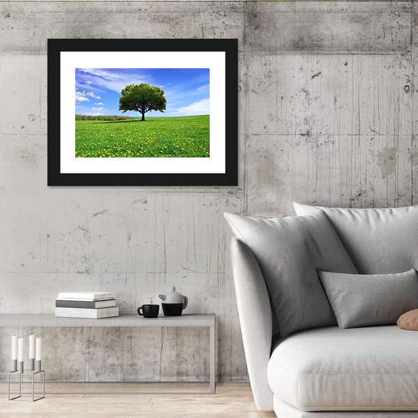 Spring Landscape Canvas Wall Art-3 Horizontal-Gallery Wrap-25" x 16"-Tiaracle