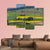 Spring Landscape With Canola Fields In Bavaria Canvas Wall Art-4 Pop-Gallery Wrap-50" x 32"-Tiaracle
