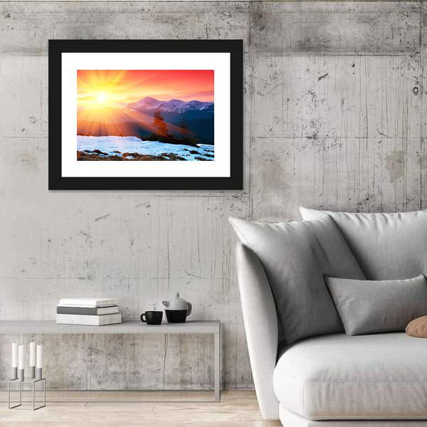 Spring Landscape With The Cloudy Sky Canvas Wall Art-3 Horizontal-Gallery Wrap-25&quot; x 16&quot;-Tiaracle