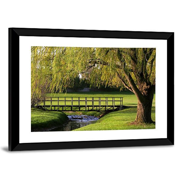 Spring Scene Canvas Wall Art-3 Horizontal-Gallery Wrap-25" x 16"-Tiaracle