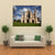 St Albans Cathedral On Sunny Day Canvas Wall Art-4 Square-Gallery Wrap-17" x 17"-Tiaracle