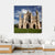 St Albans Cathedral On Sunny Day Canvas Wall Art-4 Square-Gallery Wrap-17" x 17"-Tiaracle