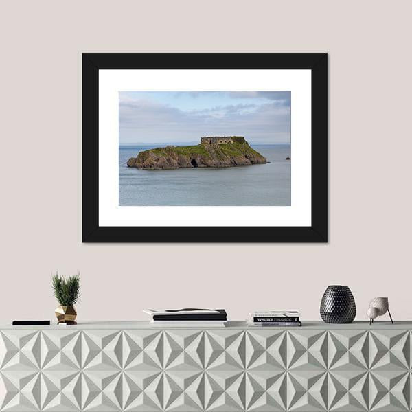 St Catherine s Island Canvas Wall Art-1 Piece-Framed Print-20" x 16"-Tiaracle
