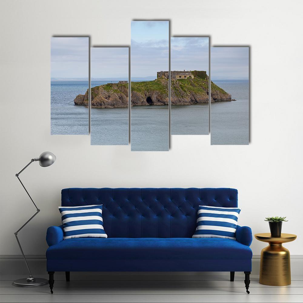 St Catherine s Island Canvas Wall Art-5 Pop-Gallery Wrap-47" x 32"-Tiaracle
