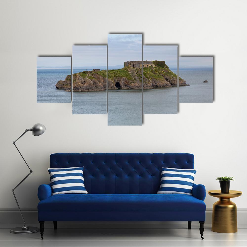 St Catherine s Island Canvas Wall Art-5 Pop-Gallery Wrap-47" x 32"-Tiaracle