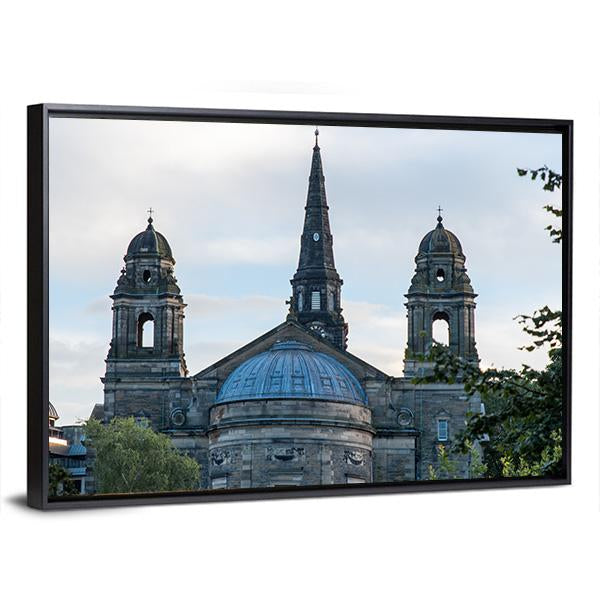 St Cuthbert Parish Church Canvas Wall Art-3 Horizontal-Gallery Wrap-25" x 16"-Tiaracle