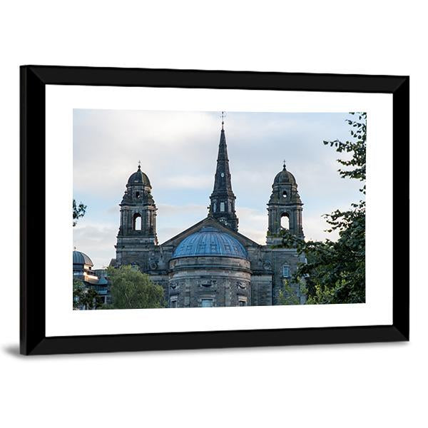 St Cuthbert Parish Church Canvas Wall Art-3 Horizontal-Gallery Wrap-25" x 16"-Tiaracle