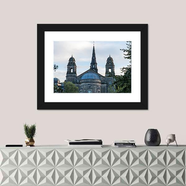 St Cuthbert Parish Church Canvas Wall Art-3 Horizontal-Gallery Wrap-25" x 16"-Tiaracle