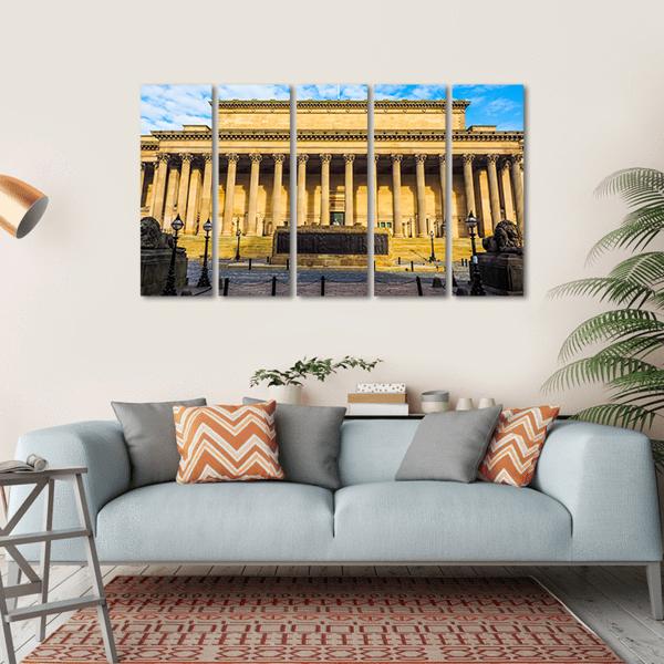 St George Hall Canvas Wall Art-5 Horizontal-Gallery Wrap-22" x 12"-Tiaracle