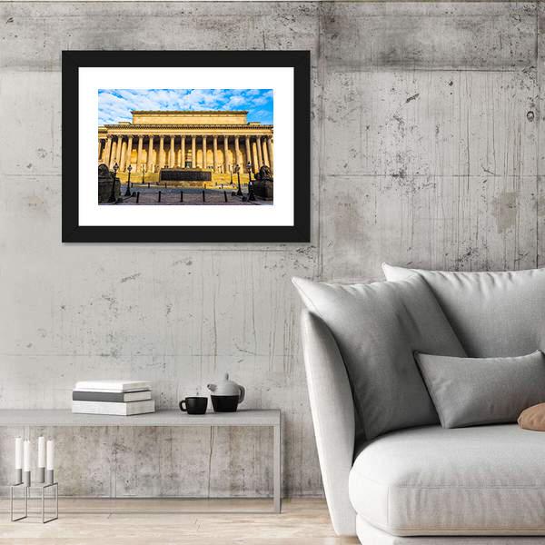 St George Hall Canvas Wall Art-3 Horizontal-Gallery Wrap-25" x 16"-Tiaracle