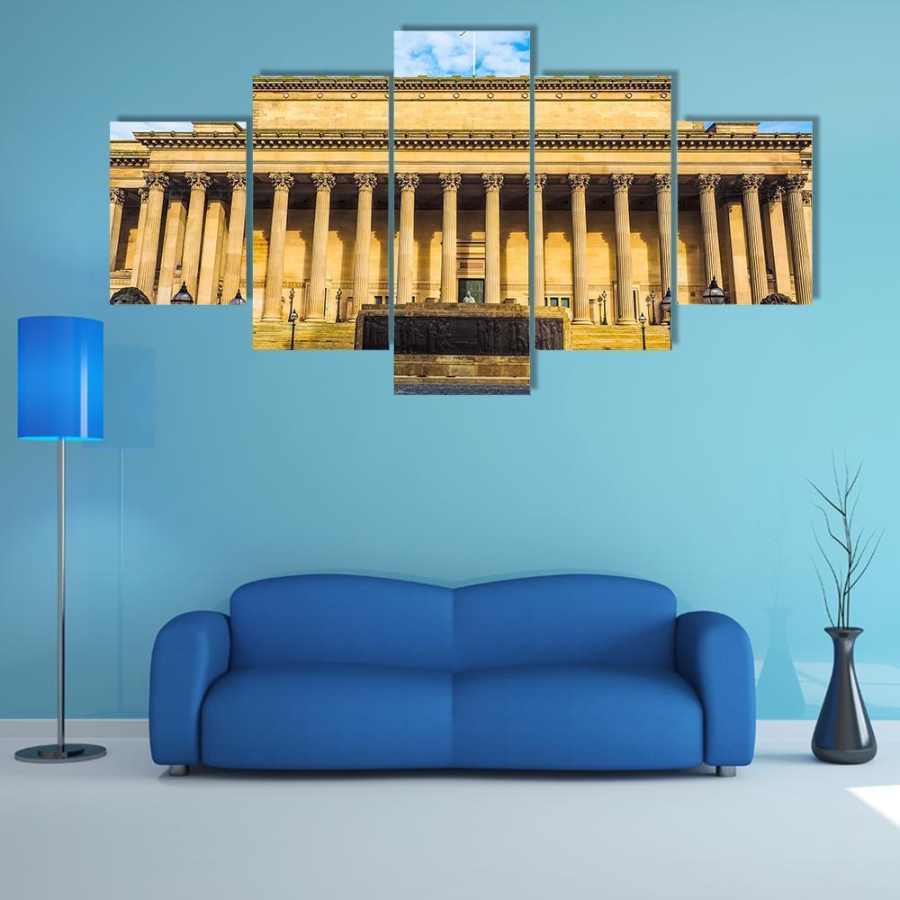 St George Hall Canvas Wall Art-5 Star-Gallery Wrap-62" x 32"-Tiaracle