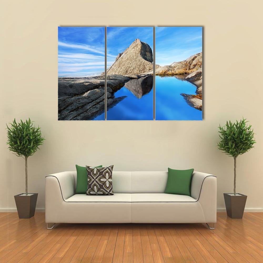 St John's Peak Canvas Wall Art-3 Horizontal-Gallery Wrap-37" x 24"-Tiaracle