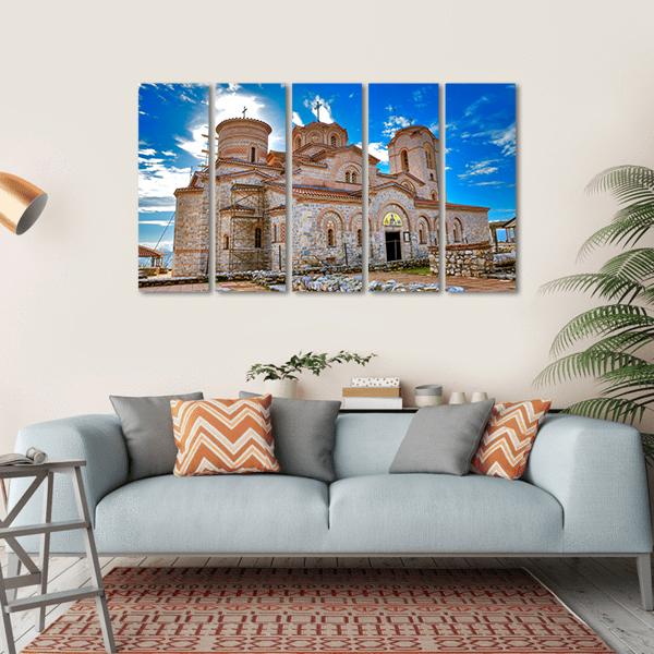 St Pantelejmon In Ohrid Macedonia Canvas Wall Art-5 Horizontal-Gallery Wrap-22" x 12"-Tiaracle