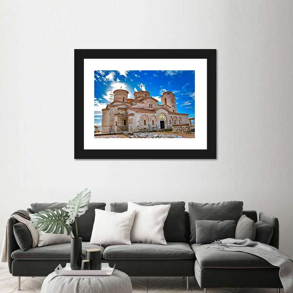St Pantelejmon In Ohrid Macedonia Canvas Wall Art-5 Horizontal-Gallery Wrap-22" x 12"-Tiaracle