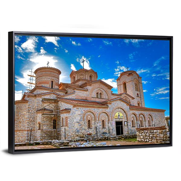 St Pantelejmon In Ohrid Macedonia Canvas Wall Art-5 Horizontal-Gallery Wrap-22" x 12"-Tiaracle