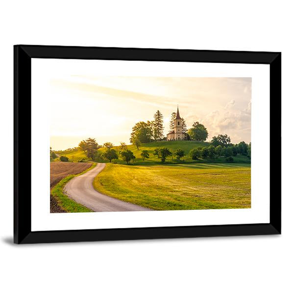 St Peter And Pauls Church In Czech Republic Canvas Wall Art-5 Horizontal-Gallery Wrap-22" x 12"-Tiaracle