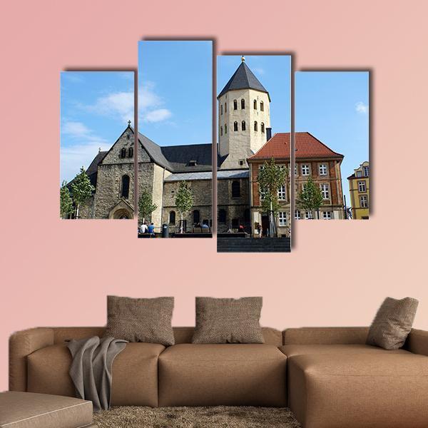 St Ulrich church In North Rhine Germany Canvas Wall Art-4 Pop-Gallery Wrap-50" x 32"-Tiaracle