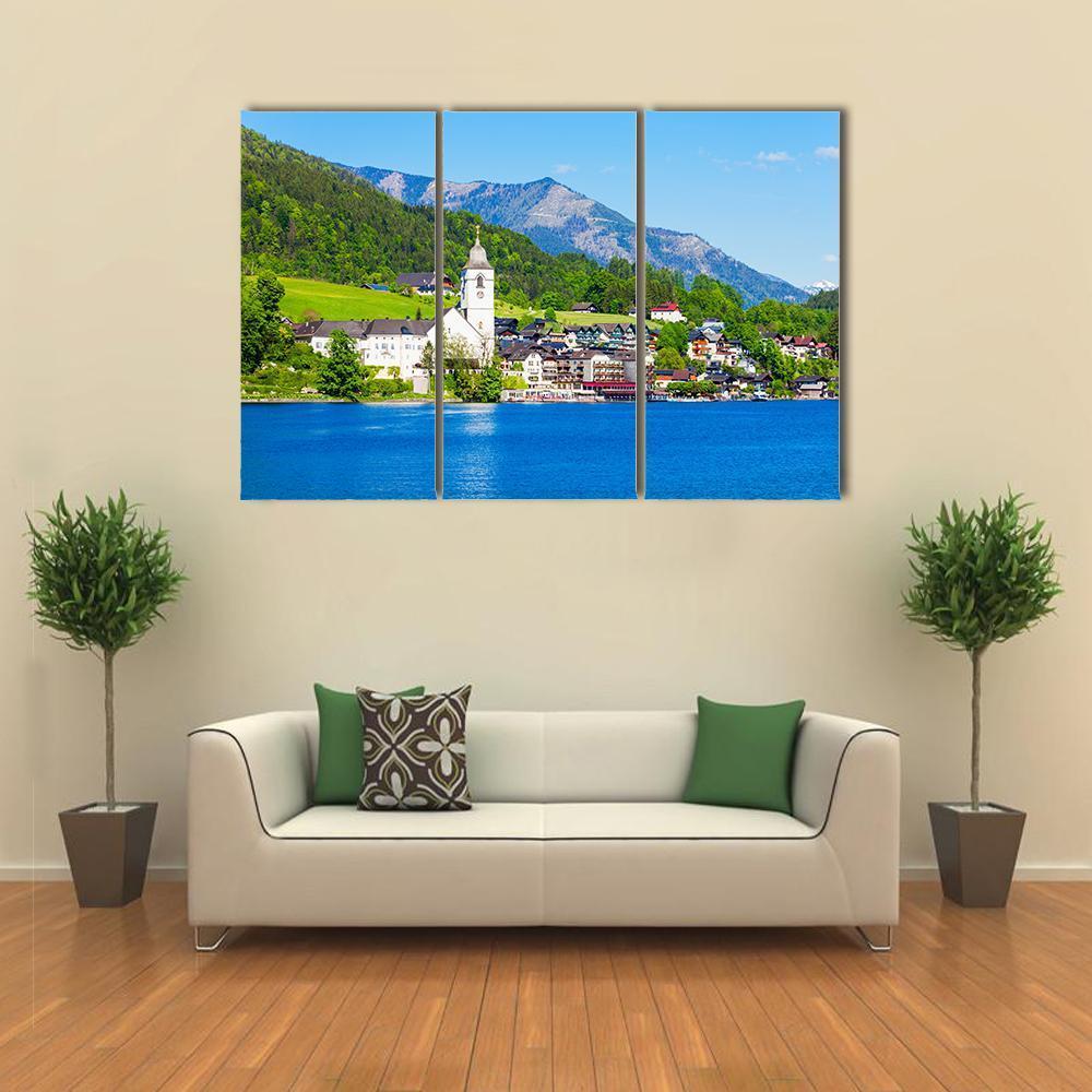 St Wolfgang Catholic Church Canvas Wall Art-3 Horizontal-Gallery Wrap-37" x 24"-Tiaracle