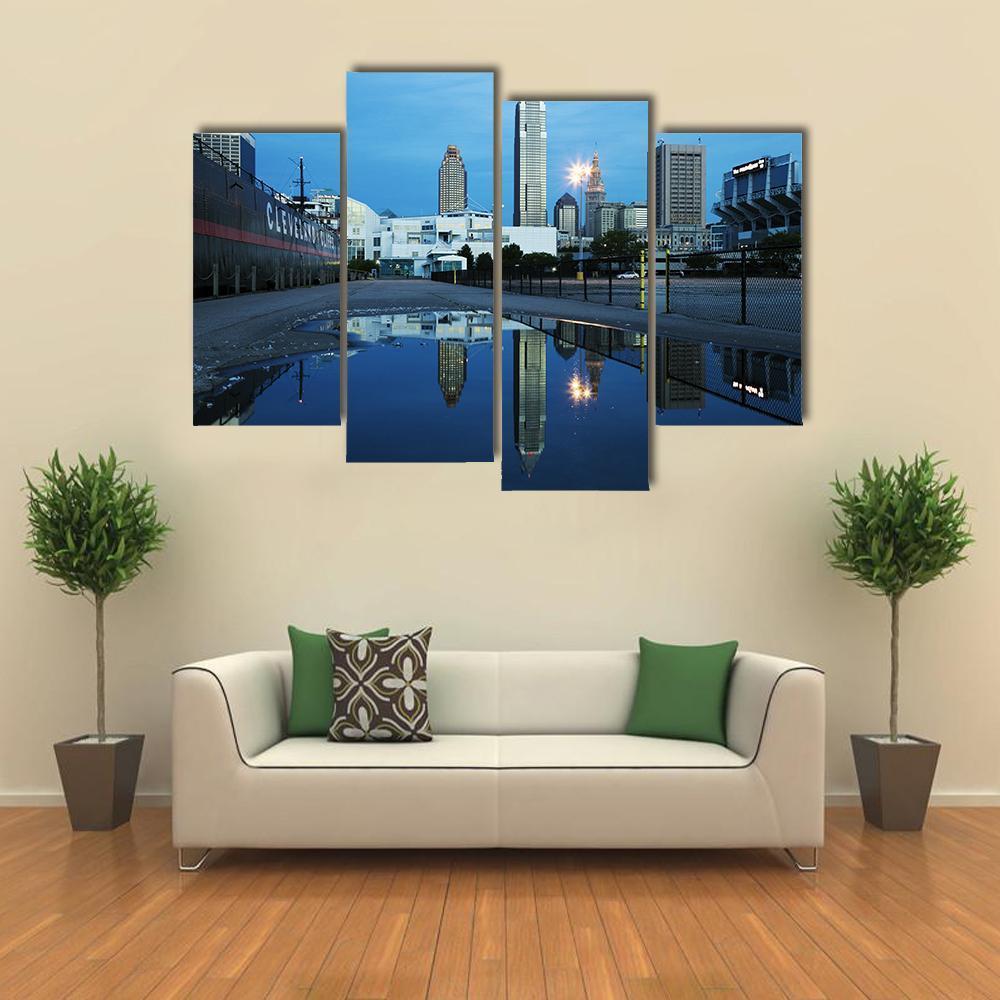 Steamship William G Mather Maritime Museum Canvas Wall Art-4 Pop-Gallery Wrap-50" x 32"-Tiaracle