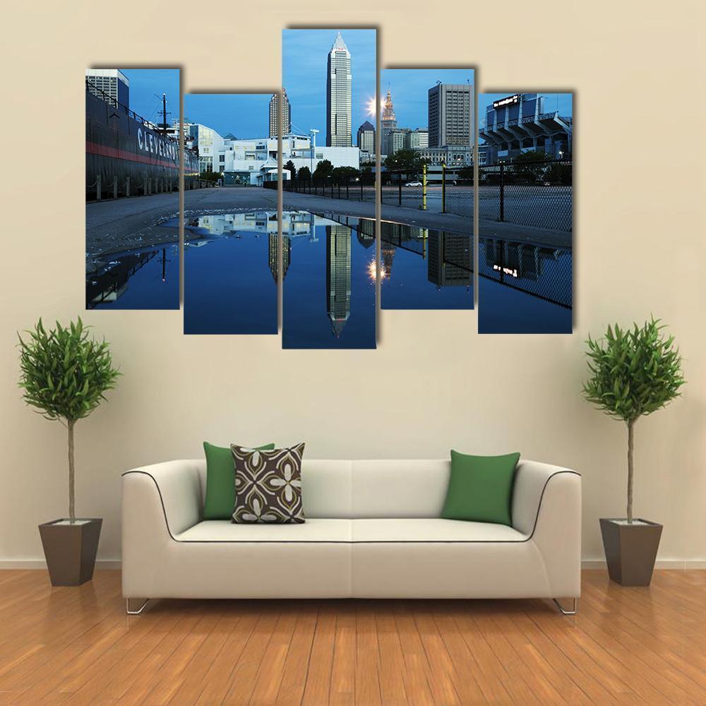 Steamship William G Mather Maritime Museum Canvas Wall Art-5 Pop-Gallery Wrap-47" x 32"-Tiaracle