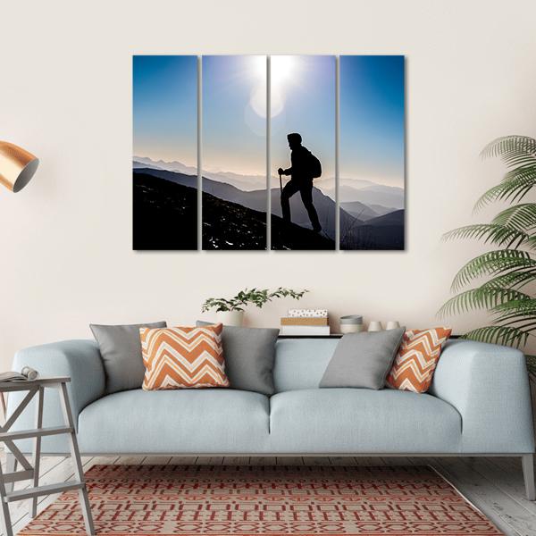 Step Into Success Canvas Wall Art-4 Horizontal-Gallery Wrap-34" x 24"-Tiaracle