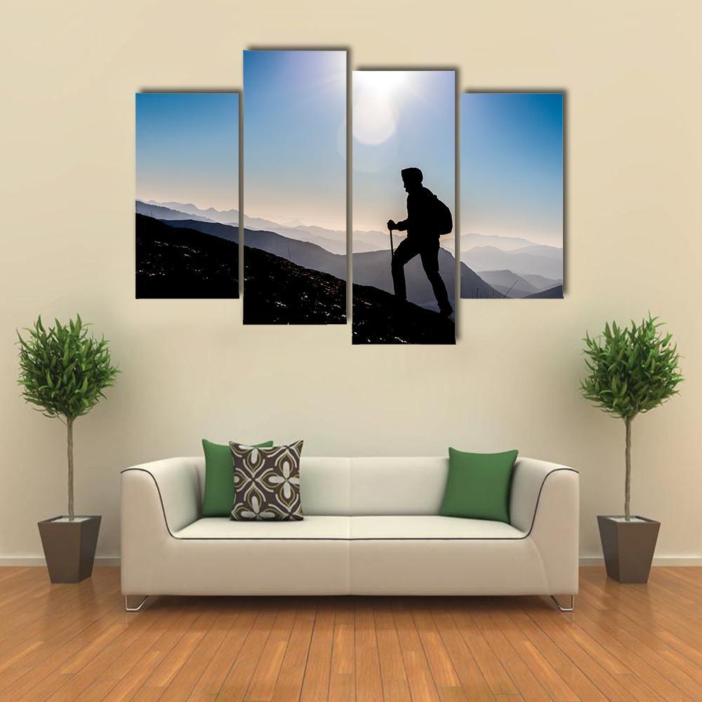 Step Into Success Canvas Wall Art-4 Pop-Gallery Wrap-50" x 32"-Tiaracle