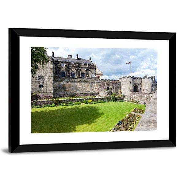 Stirling Castle Canvas Wall Art-3 Horizontal-Gallery Wrap-25" x 16"-Tiaracle