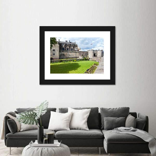 Stirling Castle Canvas Wall Art-3 Horizontal-Gallery Wrap-25" x 16"-Tiaracle