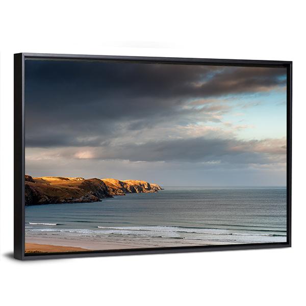 Strathy Bay To Strathy Point Canvas Wall Art-3 Horizontal-Gallery Wrap-25" x 16"-Tiaracle