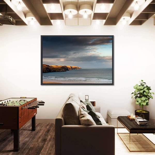 Strathy Bay To Strathy Point Canvas Wall Art-3 Horizontal-Gallery Wrap-25" x 16"-Tiaracle