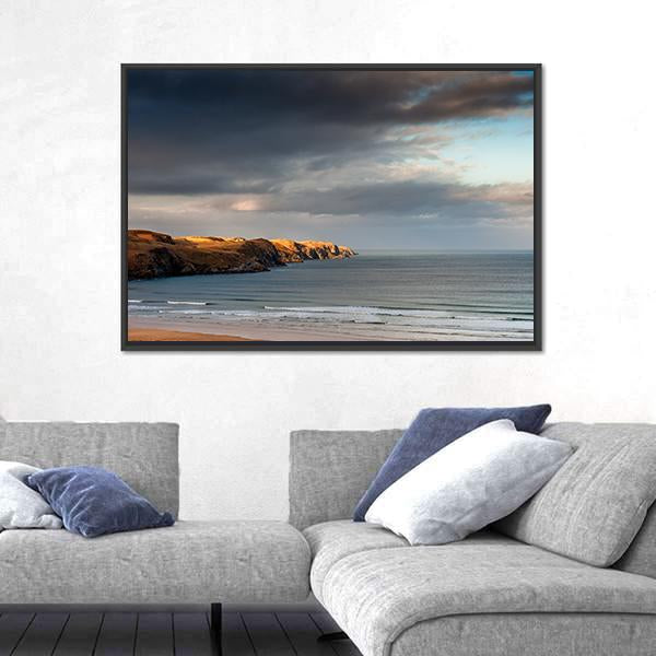 Strathy Bay To Strathy Point Canvas Wall Art-3 Horizontal-Gallery Wrap-25" x 16"-Tiaracle