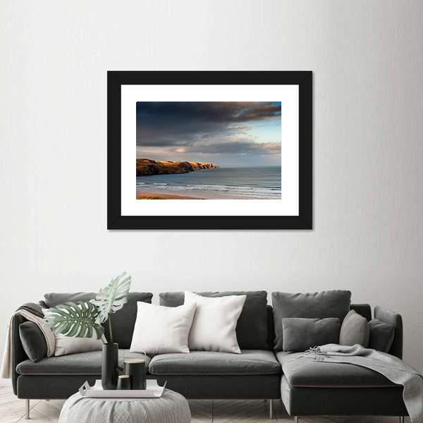 Strathy Bay To Strathy Point Canvas Wall Art-3 Horizontal-Gallery Wrap-25" x 16"-Tiaracle