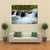 Stream In Forest Canvas Wall Art-4 Horizontal-Gallery Wrap-34" x 24"-Tiaracle