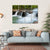 Stream In Forest Canvas Wall Art-4 Horizontal-Gallery Wrap-34" x 24"-Tiaracle