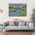 Stream In Summer Canvas Wall Art-4 Horizontal-Gallery Wrap-34" x 24"-Tiaracle