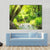 Stream In The Tropical Forest Canvas Wall Art-1 Piece-Gallery Wrap-48" x 32"-Tiaracle