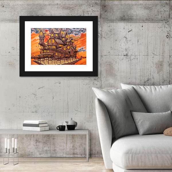 Street Art Abstract Canvas Wall Art-3 Horizontal-Gallery Wrap-25" x 16"-Tiaracle