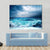 Strong Storm Seascape Canvas Wall Art-1 Piece-Gallery Wrap-48" x 32"-Tiaracle