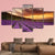 Stunning Landscape With Lavender Field At Sunrise Canvas Wall Art-1 Piece-Gallery Wrap-48" x 32"-Tiaracle