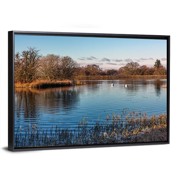 Stunning View Of A Scottish Loch Canvas Wall Art-3 Horizontal-Gallery Wrap-25" x 16"-Tiaracle