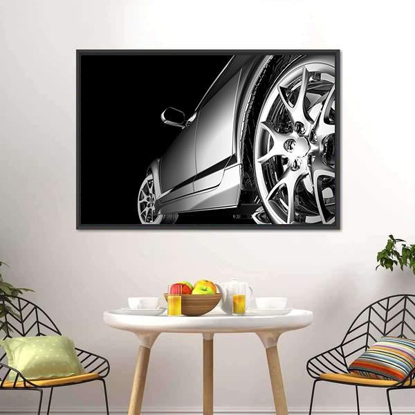 Stylish Car Canvas Wall Art-3 Horizontal-Gallery Wrap-25" x 16"-Tiaracle