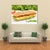 Sub Sandwich With Cheese Canvas Wall Art-5 Horizontal-Gallery Wrap-22" x 12"-Tiaracle