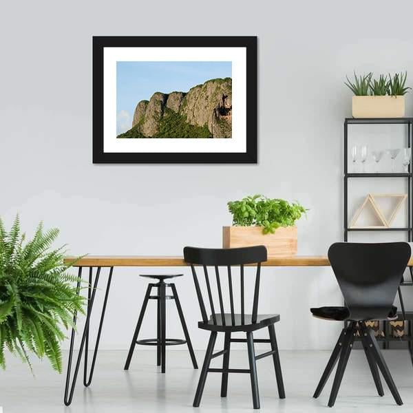 Suicide Cliff In Saipan Canvas Wall Art-3 Horizontal-Gallery Wrap-25" x 16"-Tiaracle