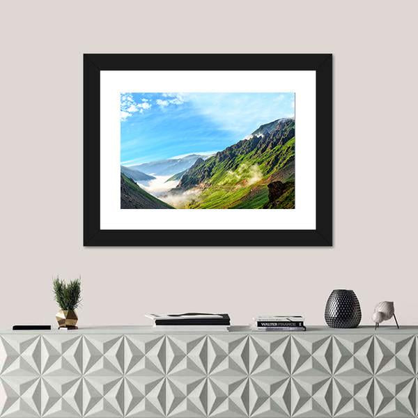Summer In Mountains Of Kackars Panoramic Canvas Wall Art-1 Piece-36" x 12"-Tiaracle