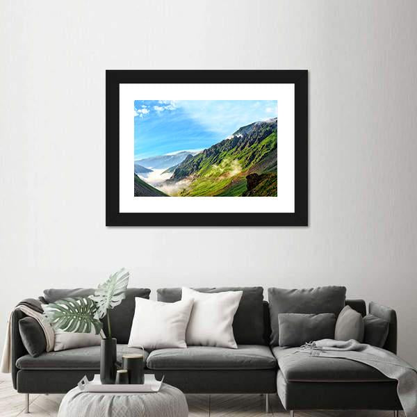 Summer In Mountains Of Kackars Panoramic Canvas Wall Art-1 Piece-36" x 12"-Tiaracle