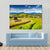 Summer Landscape In The Mountains Village Canvas Wall Art-4 Horizontal-Gallery Wrap-34" x 24"-Tiaracle