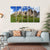 Summer Landscape Of Cir Group From Gardena Pass Canvas Wall Art-5 Horizontal-Gallery Wrap-22" x 12"-Tiaracle