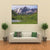 Summer Maroon Bells At Noon Canvas Wall Art-1 Piece-Gallery Wrap-48" x 32"-Tiaracle