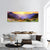 Majestic Sunset Over Mountain Panoramic Canvas Wall Art-1 Piece-36" x 12"-Tiaracle