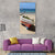 Summer Vacations Beach In Mauritius Vertical Canvas Wall Art-1 Vertical-Gallery Wrap-12" x 24"-Tiaracle
